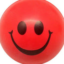 Happy Red Smile Face Bouncy Ball M5Z9