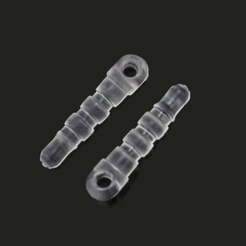 100 X Portable Clear Dustproof Plastic Anti Dust Plug Stopper For Cellphone 3.5m