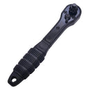 2-IN-1 DRILL CHUCK KEY WRENCH RATCHET DUAL-USE SPANNER WOODWORKING TOOL Deluxe