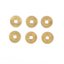 50Pcs Traditional Feng Shui Chinese Coins Lucky Fortune Wealth Jewelry Making FT