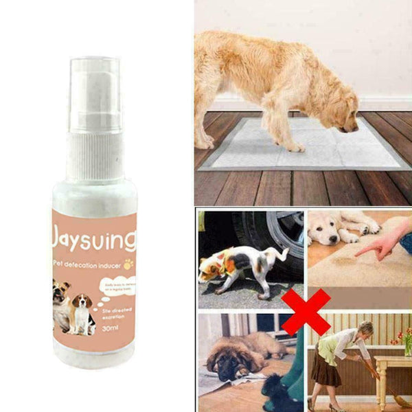 Effective Pet Toilet Training Spray Dog Props Inducer Positioning Defecatio T3B3