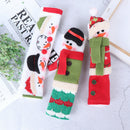 3pcs Fridge Handle Covers Christmas Ornaments Microwave Oven Dishwasher Do`3C