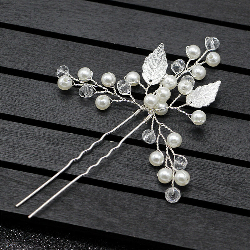 2pcs Women Hair Pins Bridal Hairpins Wedding Hair Ornaments Hair Accessories Kw