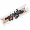 2pcs Wedding Garters Black Lace Floral Sexy Garters Bride Bridal Leg Garter