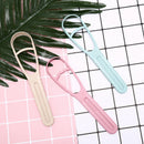1x plastic tongue tounge cleaner scraper dental care oral hygiene mouth randomM&