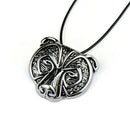Bear Head Amulet Pendant Necklace Norse Viking Necklace Talisman Jewelry FT