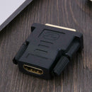 HDMI Female to DVI 24+1Pin Male Converter Adapter Cable Connector