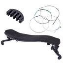 Professional Violin Shoulder Rest Rubber Damper Stainless Steel String Violin