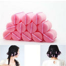 12Pcs/bag Magic Sponge Foam Cushion Hair Styling Rollers Curlers Twist Tool TO