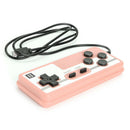 Pocket Handheld Game Console Gamepad 500 Video Games Player Gift (Pink) A