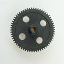 Metal Spur Diff Main Gear 62T Reduction Gear 0015 for Wltoys 12428 12423 1/