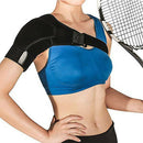 Black Adjustable Sport Effective Single Brace Shoulder Support Strap Bandage