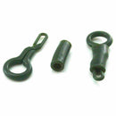 20Set Durable Fishing Back Lead Clips Carp Fishing Tackle Tools With Tube S D8U1