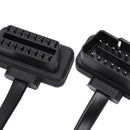 OBD2 16 pin Male to Female Elbow Extension cable ELM327