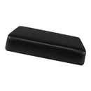 2-PACK Anti-slip Black PU Sofa Seat Cushion Slipcovers Replacement 1 Seater