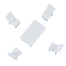 1:75 Furniture Table Chair for Diorama Scenery Building Props Gift OO Scale