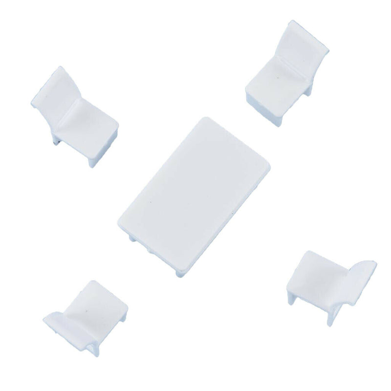 1:75 Furniture Table Chair for Diorama Scenery Building Props Gift OO Scale