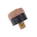 10PCs 10mm Screw On Cue Tips For Pool Snooker Billiards Replacement Parts