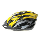 Yellow Black Mountain Road Bicycle Bike Cycling Safety Unisex Helmet +Visor E3B3