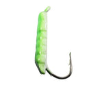6PCS/Lot Winter Ice Fishing Hook Lure Quality Mini Metal Bait Fish 2.0Cm 1. V3J6