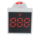 22MM AC 12-500V Voltmeter Square Panel LED Digital Voltage Meter Indicator