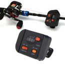 99.9m Fishing Line Counter Clip On Rod Meter Gauge Depth Finder Digital Jigging