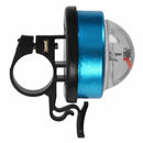 Bicycle Bike Compass Style for Dia 22mm Handlebar Ring Bell Alarm Blue Blac