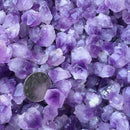 100g Natural Amethyst Skeletal Quartz Point Crystal Cluster Healing Specimen