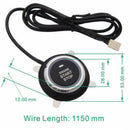 Black Car Engine Start Push Button Switch Ignition Engine Starter Touch Switch