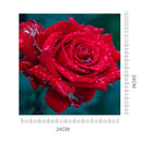 Drip Rose Flower 5D DIY Drill Diamond Painting Cross Stitc Kits Embroidery Decor