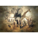 5D DIY Full Drill Diamond Painting Animals World Cross Stitch Embroidery