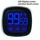 Press Screen Timer, Electronic Timer, Kitchen Tools,Magnetic Rear Seat Susp A3V2