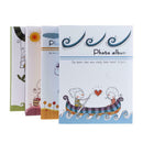 4R 200 Sheets Interleaf Type Family Photo Album Scrapbooking Memory Book
