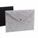 1PC Simple Solid A4 Big Capacity Document Bag Business Briefcase File Folde J4Y6