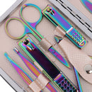 15PCS Pedicure / Manicure Set Nail Clippers Cleaner Cuticle Grooming Kit C G Gw