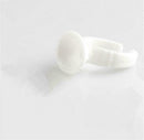 100Pcs Disposable Glue Ring Pallet Holder for Eyelash Extension Tattoo Pigmen KQ