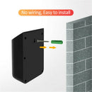 USB Solar Wall Light Waterproof Garden Landscape Human Induction Flame Lamp