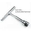 Car Dent Lifter Repair Tool Paintless Dent Remove T-Bar Slide Hammer with T Z9L9