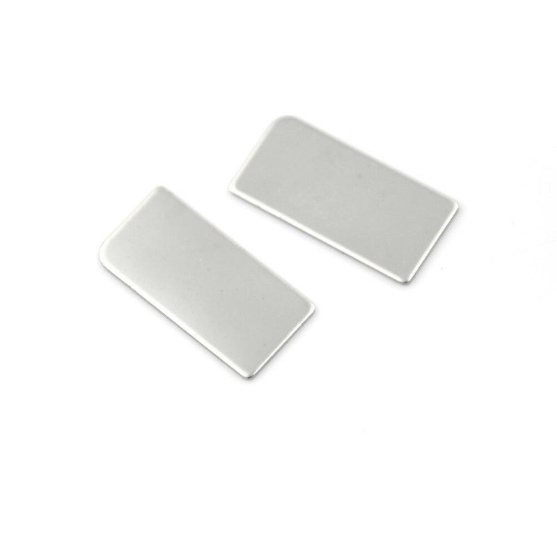 2pcs Rearview Mirror Simulation Lens For 1:10 Truck Parts LJ