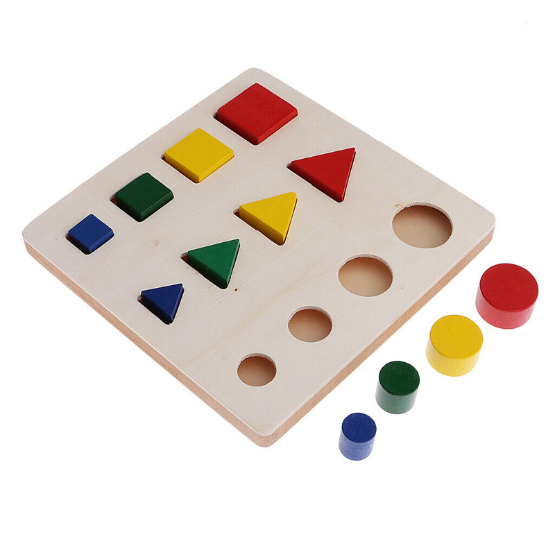 Montessori Sensorial Material Mathematics Material Geometry Multiple Blocks