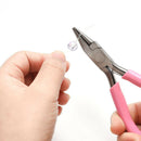 Jewelry Making Pliers DIY Craft Round Nose Plier Anti-Slip Hardware Tool Kit