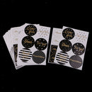 20 SHEETS DECORATIVE STICKERS SEALING PACKING LABELS CHRISTMAS DECORATIONS