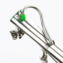10 Clips Hotel Drying Rack Towels Folding Stainless Steel Laundry Hanger Manual
