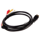 1.5m HDMI To 3-RCA Video Audio AV Component Converter Adapter Cable