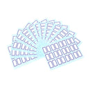 Self Adhesive Sticky White Label Writable Name Stickers Blank Note Label SELJ