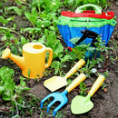 6pcs Garden Tools Kit Portable With Carrying Bag Watering Kettle Children Kids