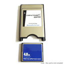 Quality Compact Flash CF card to PCMCIA PC Card Adapter for Laptop Notebook