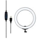 10" Selfie Ring Light for Live Stream/Makeup, Mini Led Camera Ringlight for