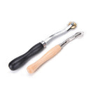 13Pcs Leather Craft Hand Stitching Sewing Tool Thread Awl Waxed Thimble Kit 3C