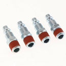 5pcs Universal Quick Release Coupler Set 1/4" Air Hose Connector Fitting NPT